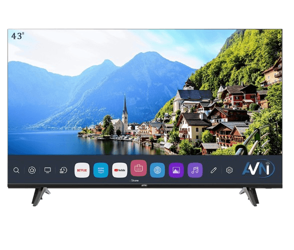 Avni AV43-WS 43-inch WebOS Full HD LED TV front view